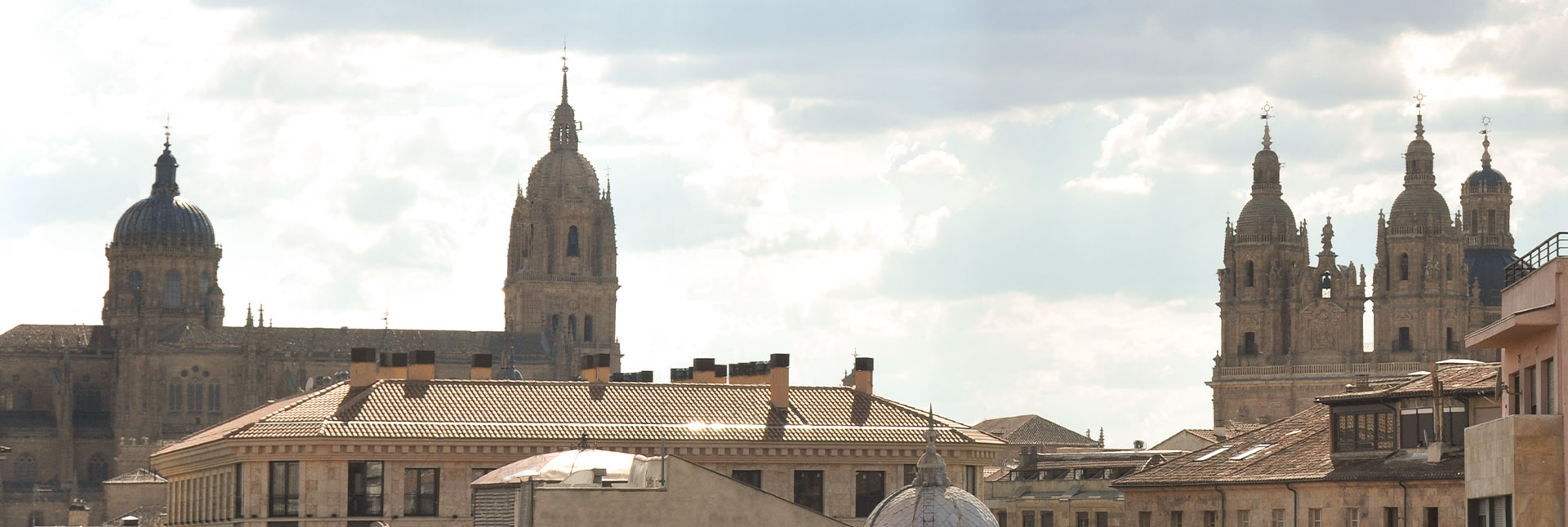 Vistas desde la planta superior del Hotel Amefa. Salamanca.